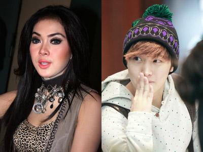 Satu Pesawat, Syahrini Sempat Ngobrol dengan Sungmin Super Junior?